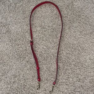 Coach Red Strap